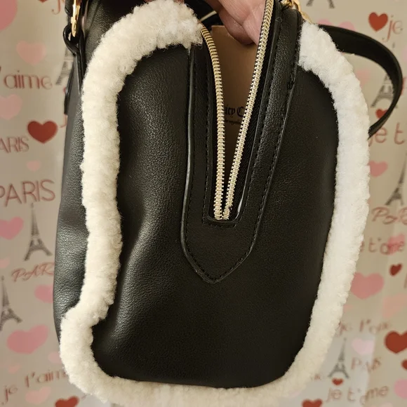 Juicy Couture Licorice Shear Genius Satchel - Picture 6 of 8